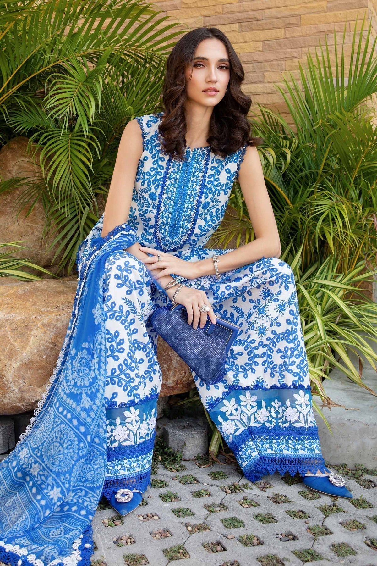 3 Piece Printed Lawn Suit