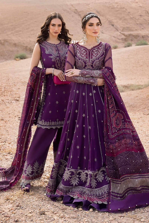 3 Piece Embroidered Net Suit | D-2507-B D-2507-B